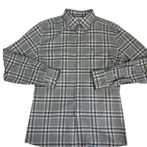 Southern Tide Men's Flannel L/S Button Shirt Red/Black Plaid L - Picture 1 of 4